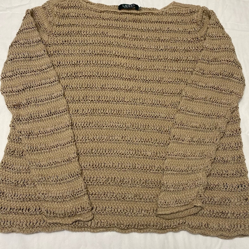 Lauren Ralph Lauren Open Knit Sweater